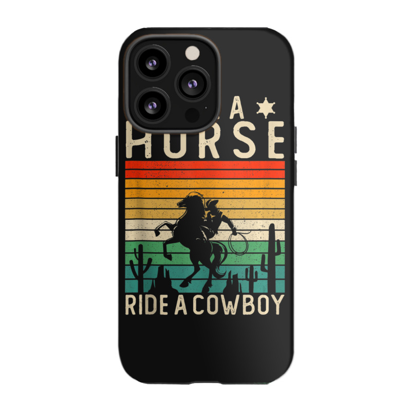 Horse Riding Adult Joke Save A Horse Ride A Cowboy Iphone 13 Pro Case | Artistshot