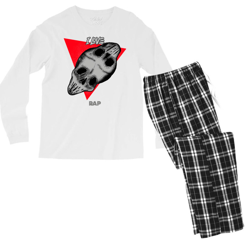 Rap Metal 1 Men's Long Sleeve Pajama Set by withbenajd | Artistshot