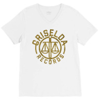 Records Vintage V-neck Tee | Artistshot