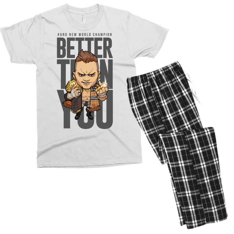 Better Than You Green Men's T-shirt Pajama Set | Artistshot