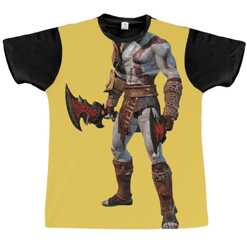 Kratos Ready Fight Graphic T-shirt | Artistshot