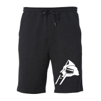 Masked Man Called Doom Fleece Short | Artistshot