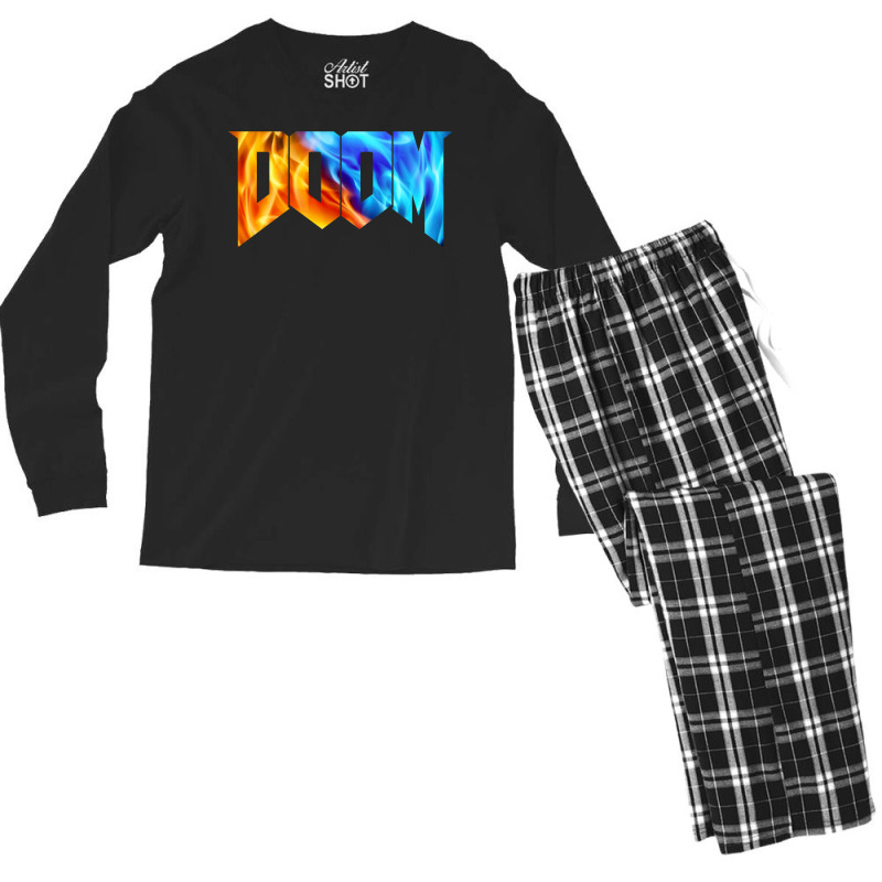 Masked Man Called Doom 11 Men's Long Sleeve Pajama Set by sokengmapeyik | Artistshot