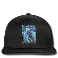 Funny Jumpscare Lobster Meme Blue Crustacean  Get Lobstered Printed Hat | Artistshot