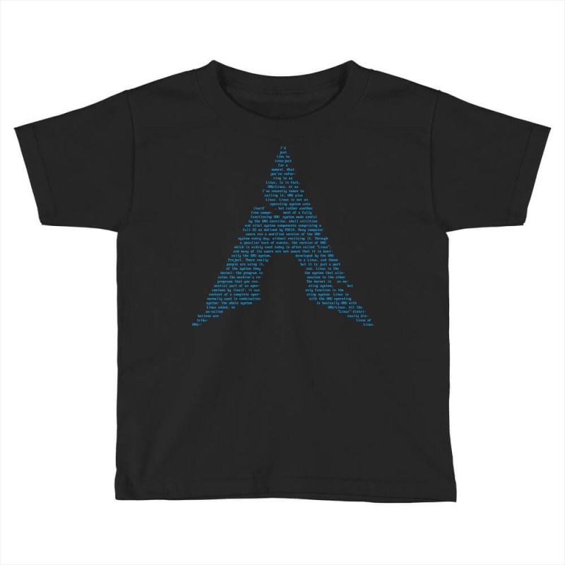 Arch Gnulinux Richard Stallman Interject Toddler T-shirt by SamAlexanderMcnutt | Artistshot