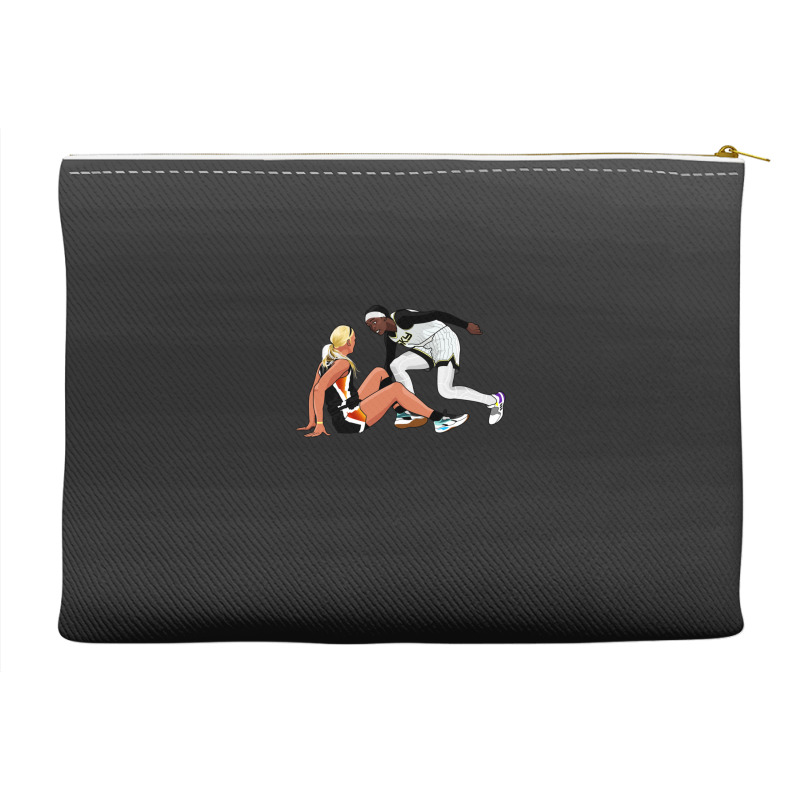 Kahleah Copper Staredown Cartoon Style Accessory Pouches | Artistshot