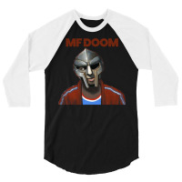 Masked Man Called Doom Allright 3/4 Sleeve Shirt | Artistshot