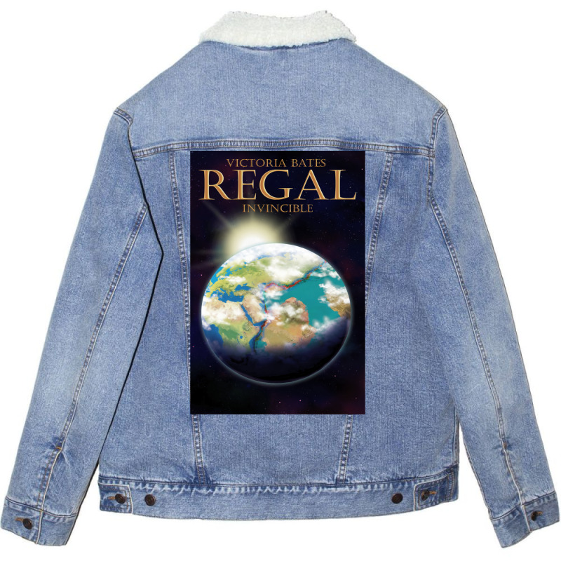 Regal Book Cover Range Invincible Unisex Sherpa-lined Denim Jacket | Artistshot