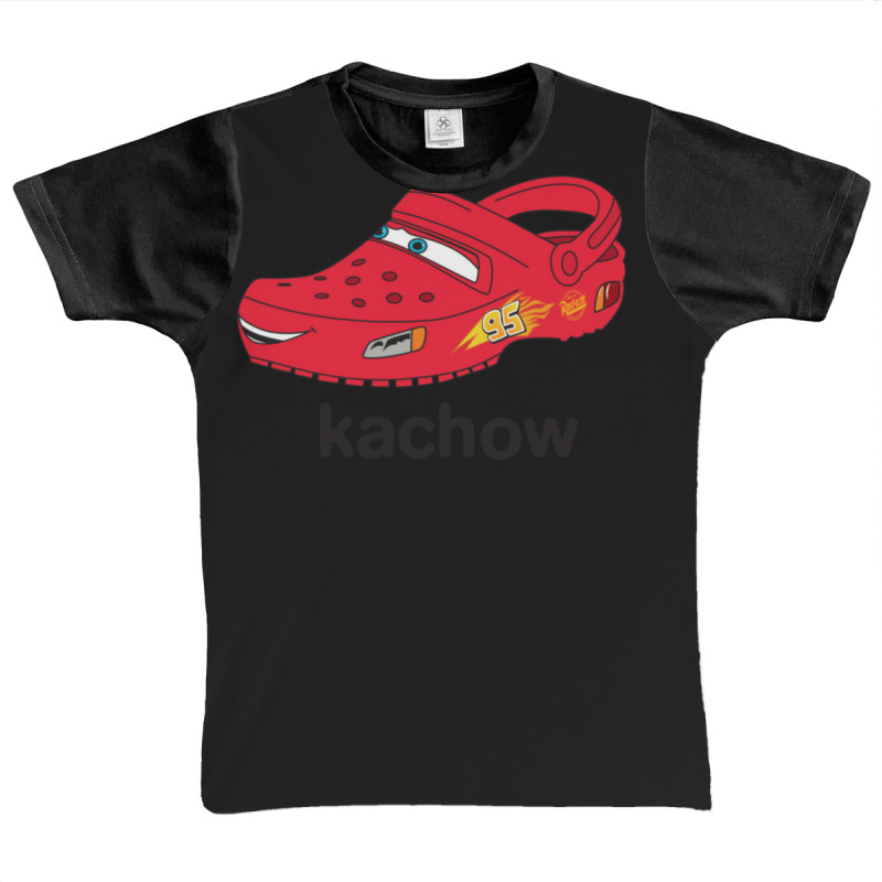 Lightning Mcqueen Croc Sticker Graphic Youth T-shirt by SusanneRestemayer | Artistshot