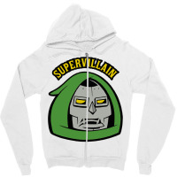 Supervillain Zipper Hoodie | Artistshot