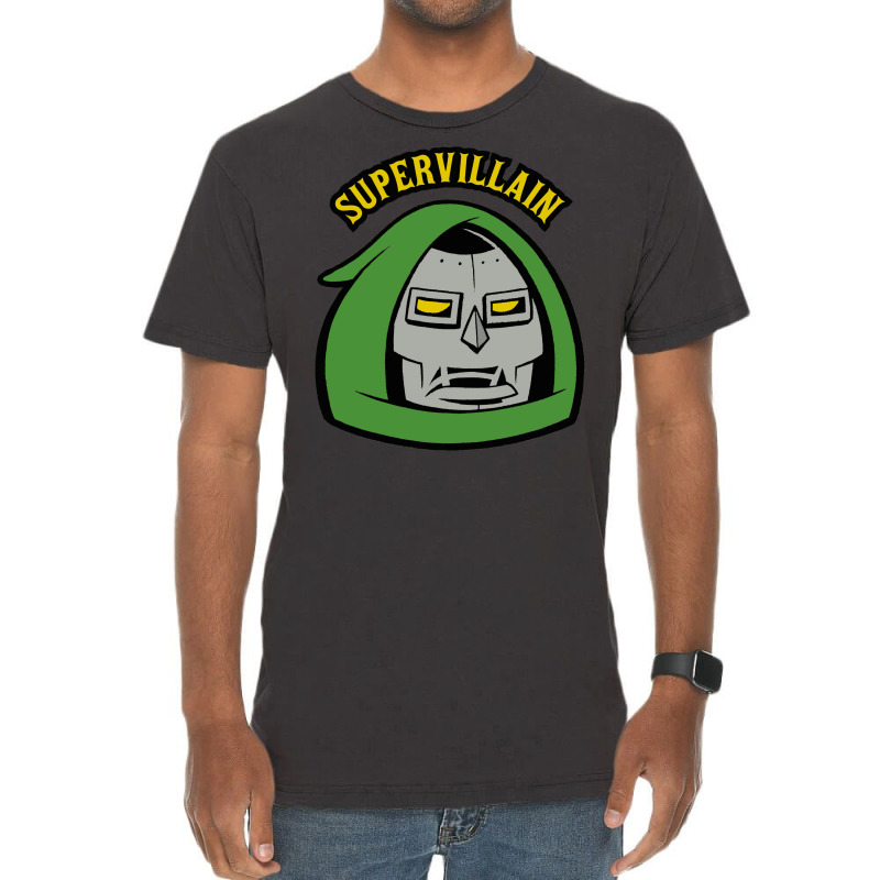 Supervillain Vintage T-Shirt by withbenajd | Artistshot