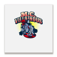 Villain Mc  36 Chambers Hiphop Metal Print Square | Artistshot