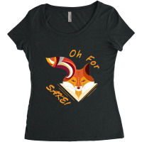 For Fox Sake Women's Triblend Scoop T-shirt | Artistshot