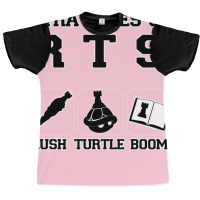 Rush Turtle Boom Graphic T-shirt | Artistshot