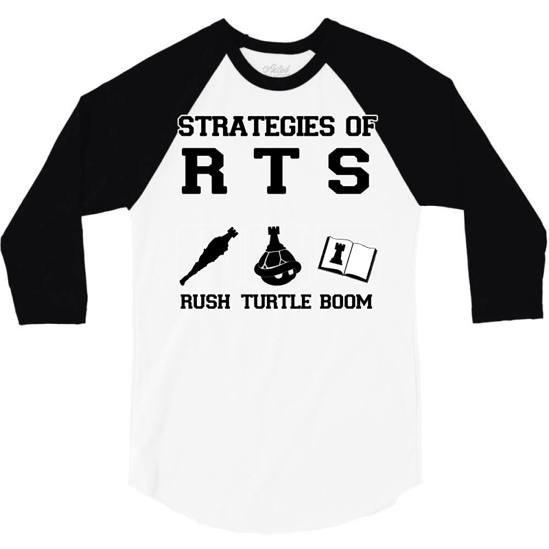 Rush Turtle Boom 3/4 Sleeve Shirt | Artistshot