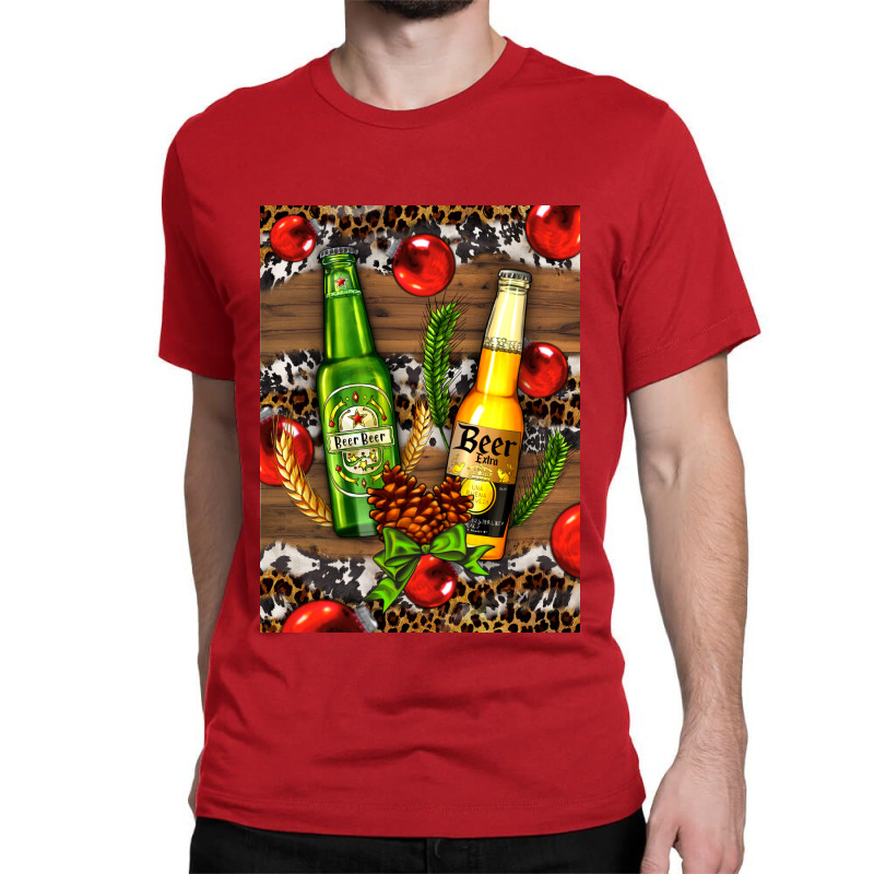 Beer Bottles With Wheat And Barley Classic T-shirt | Artistshot