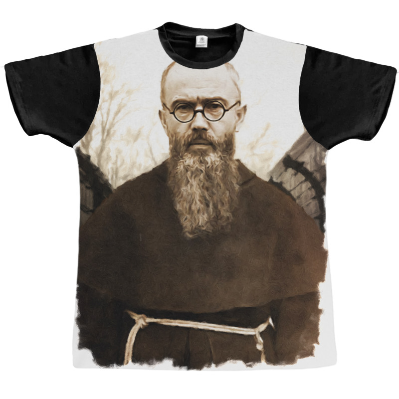 Saint Maximilian Kolbe Graphic T-shirt | Artistshot