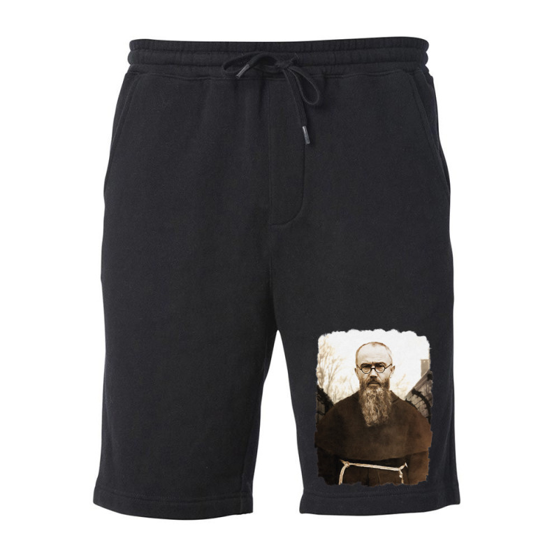 Saint Maximilian Kolbe Fleece Short | Artistshot