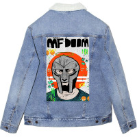 The Doom Poster Unisex Sherpa-lined Denim Jacket | Artistshot