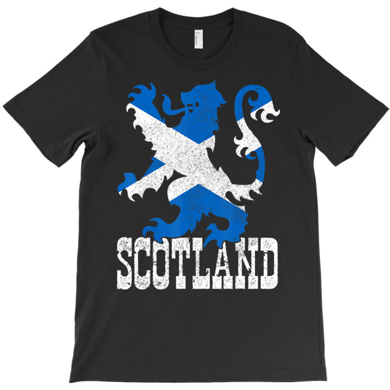 Scotland Vintage Lion Scottish Flag Pride Uk T-shirt | Artistshot