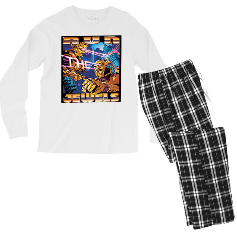 The Ground Below Men's Long Sleeve Pajama Set by withbenajd | Artistshot