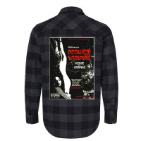 Vintage Movie Poster Horror   Retro Terror Vampire Requiem Flannel Shirt | Artistshot