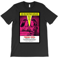 Vintage Movie Poster Horror Art Twins Of Evil T-shirt | Artistshot