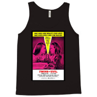 Vintage Movie Poster Horror Art Twins Of Evil Tank Top | Artistshot