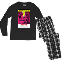 Vintage Movie Poster Horror Art Twins Of Evil Men's Long Sleeve Pajama Set | Artistshot