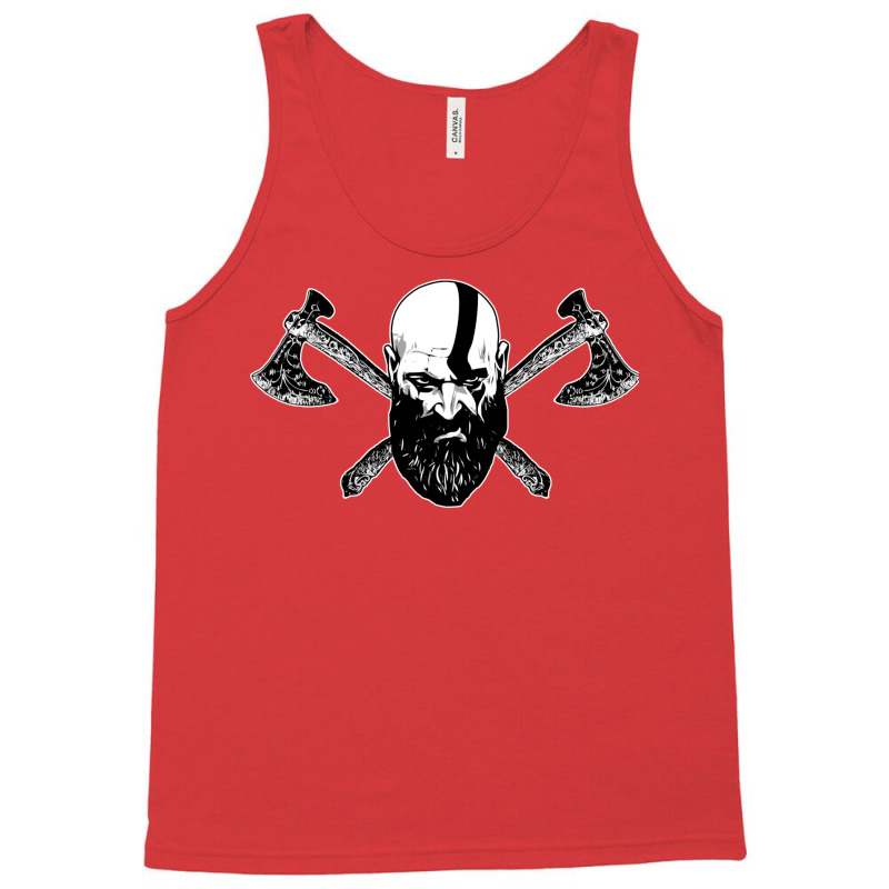 Viking Kratos Tank Top | Artistshot