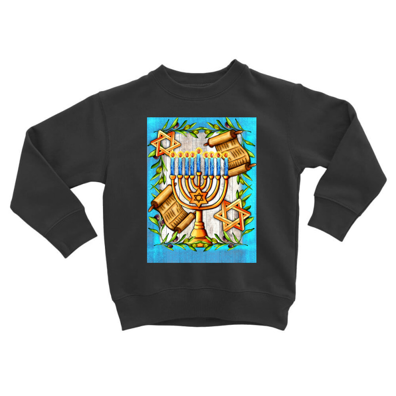 Candlestick With Parchment Toddler Sweatshirt by AdoDesignShop | Artistshot