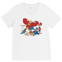 The Mighty Heroes T Shi V-neck Tee | Artistshot