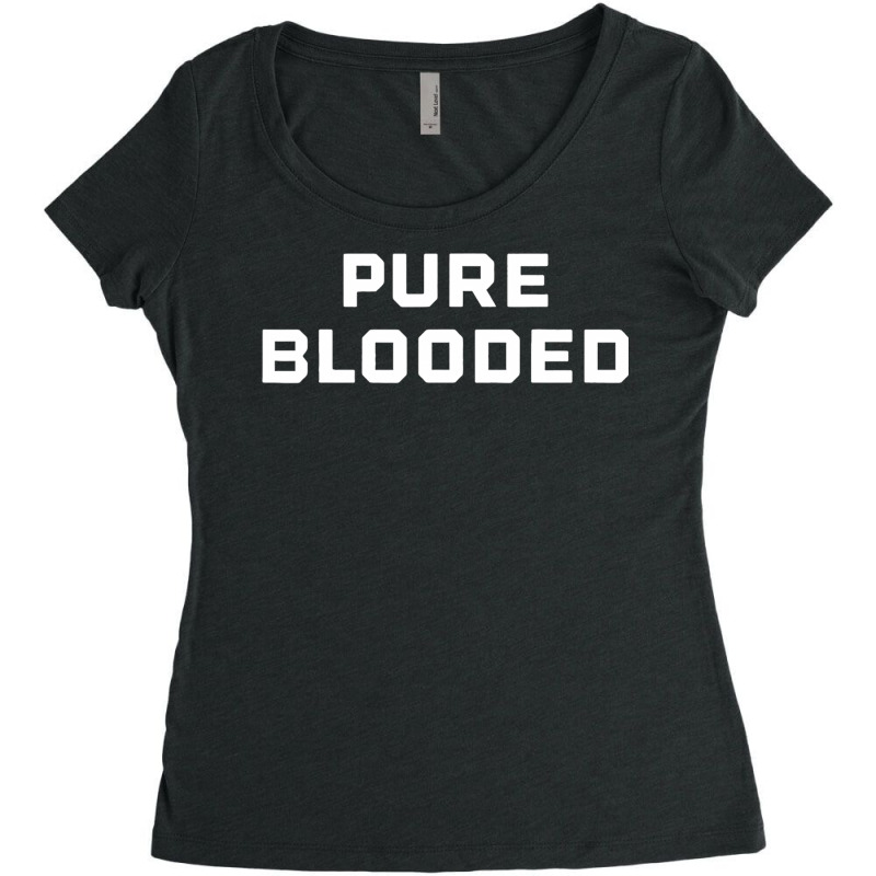 Anti Vaccine Mandate Pure Blooded Medical Freedom To Choose Women's Triblend Scoop T-shirt by sacitsamyra2 | Artistshot