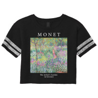 Claude Monet's The Artist's Garden At Giverny Art Lover T Shirt Scorecard Crop Tee | Artistshot