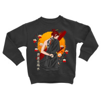 Japanese Samurai Vintage Sakura Cherry Blossom Katana Sword T Shirt Toddler Sweatshirt | Artistshot