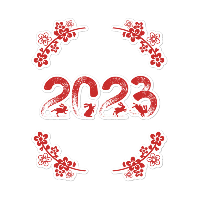 Happy Chinese New Year 2023 Shirt Year Of The Rabbit Gifts Idea Sticker | Artistshot