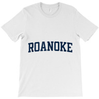 Roanoke Virginia Collegiate Style Varsity Block Letter Tank Top T-shirt | Artistshot