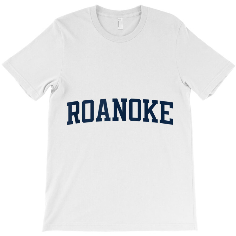 Roanoke Virginia Collegiate Style Varsity Block Letter Tank Top T-shirt | Artistshot