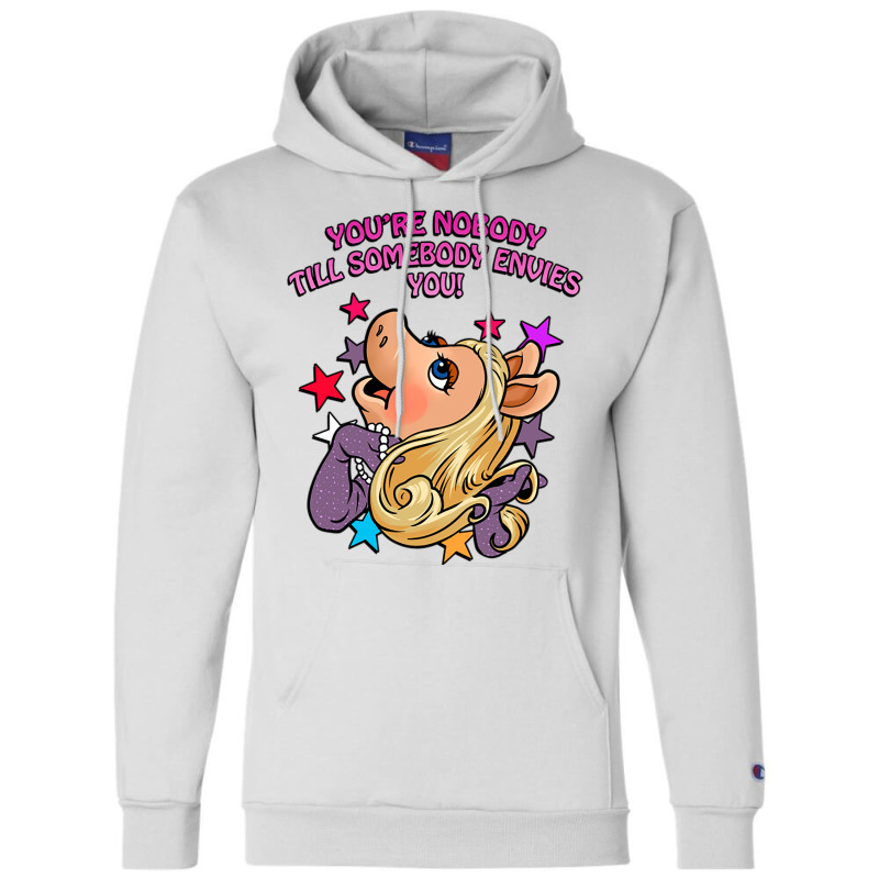 Miss Piggy Champion Hoodie by sokengmapeyik | Artistshot