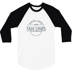 Good Times and tan lines 3/4 Sleeve Shirt | Artistshot