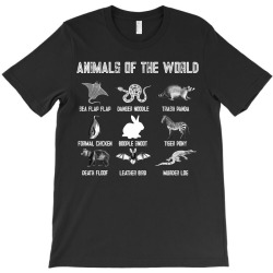 animals of the world for dark T-Shirt | Artistshot