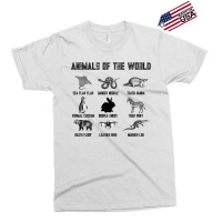 Animals Of The World For Light Exclusive T-shirt | Artistshot