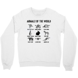 animals of the world for light Crewneck Sweatshirt | Artistshot