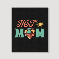 Hot Mom Summer Portrait Canvas Print | Artistshot