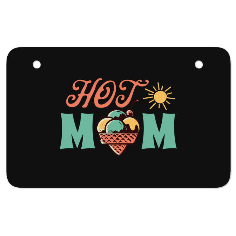 Hot Mom Summer Atv License Plate | Artistshot