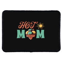 Hot Mom Summer Rectangle Patch | Artistshot