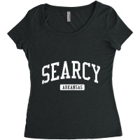 Searcy Arkansas Ar Vintage Athletic Sports Design Tank Top Women's Triblend Scoop T-shirt | Artistshot