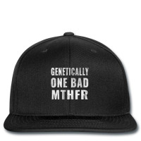 Genetically One Bad Mthfr Printed Hat | Artistshot