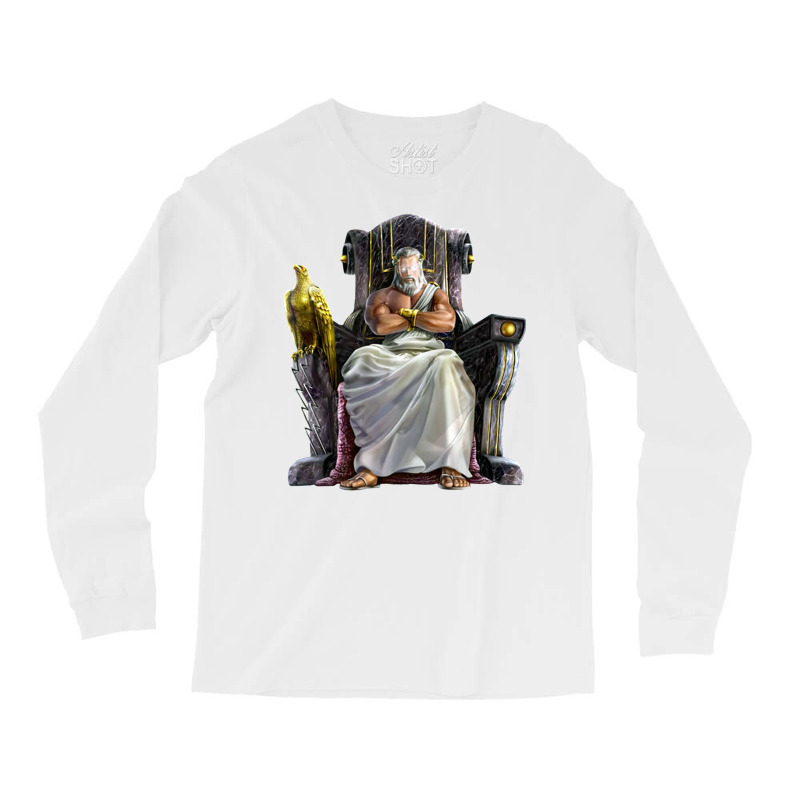 Zeus Throne Long Sleeve Shirts | Artistshot