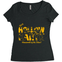 Trending Visit Hollow Earth Women's Triblend Scoop T-shirt | Artistshot